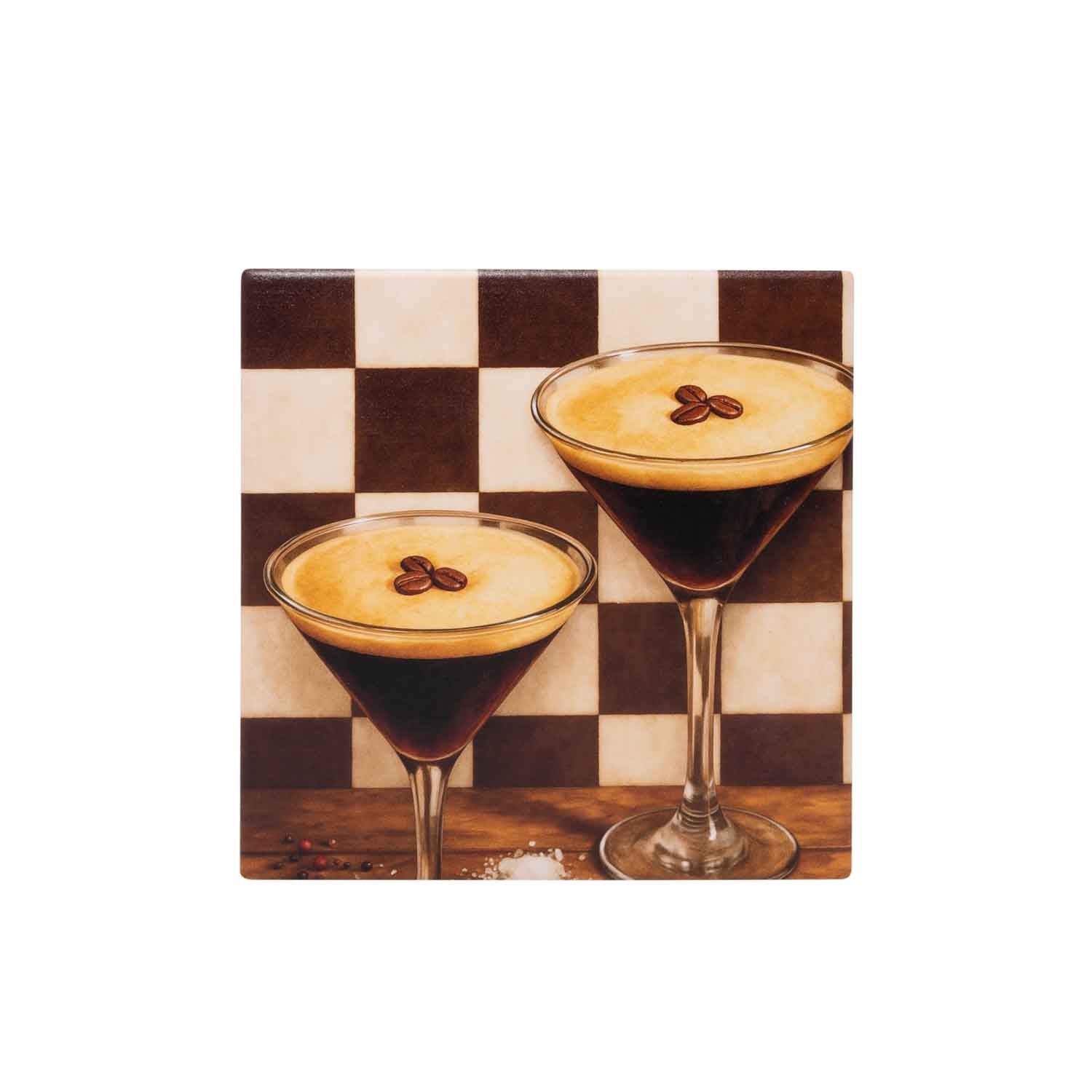 Ceramic Trivet | Espresso