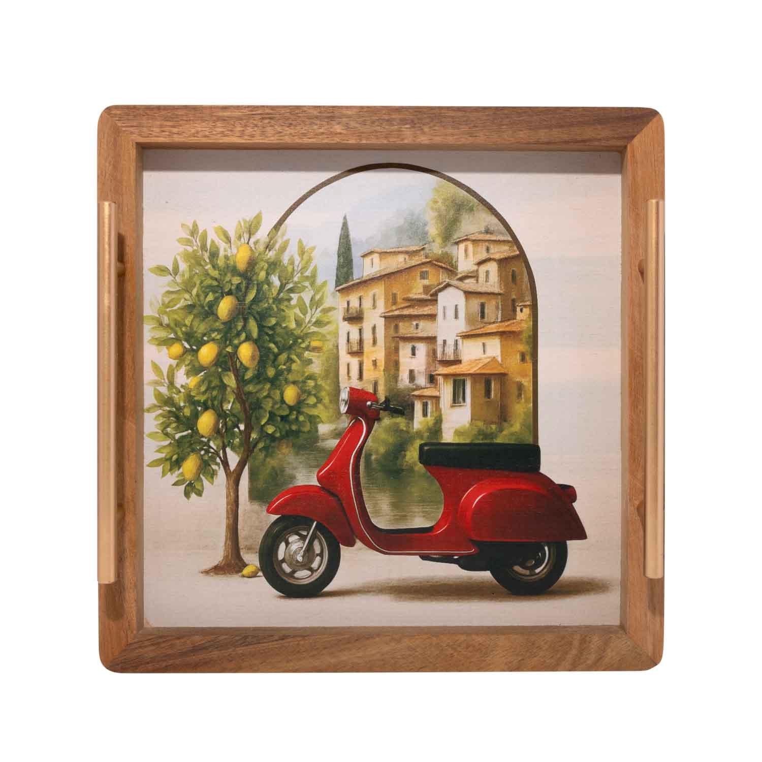 Walnut Carry Tray | Vespa