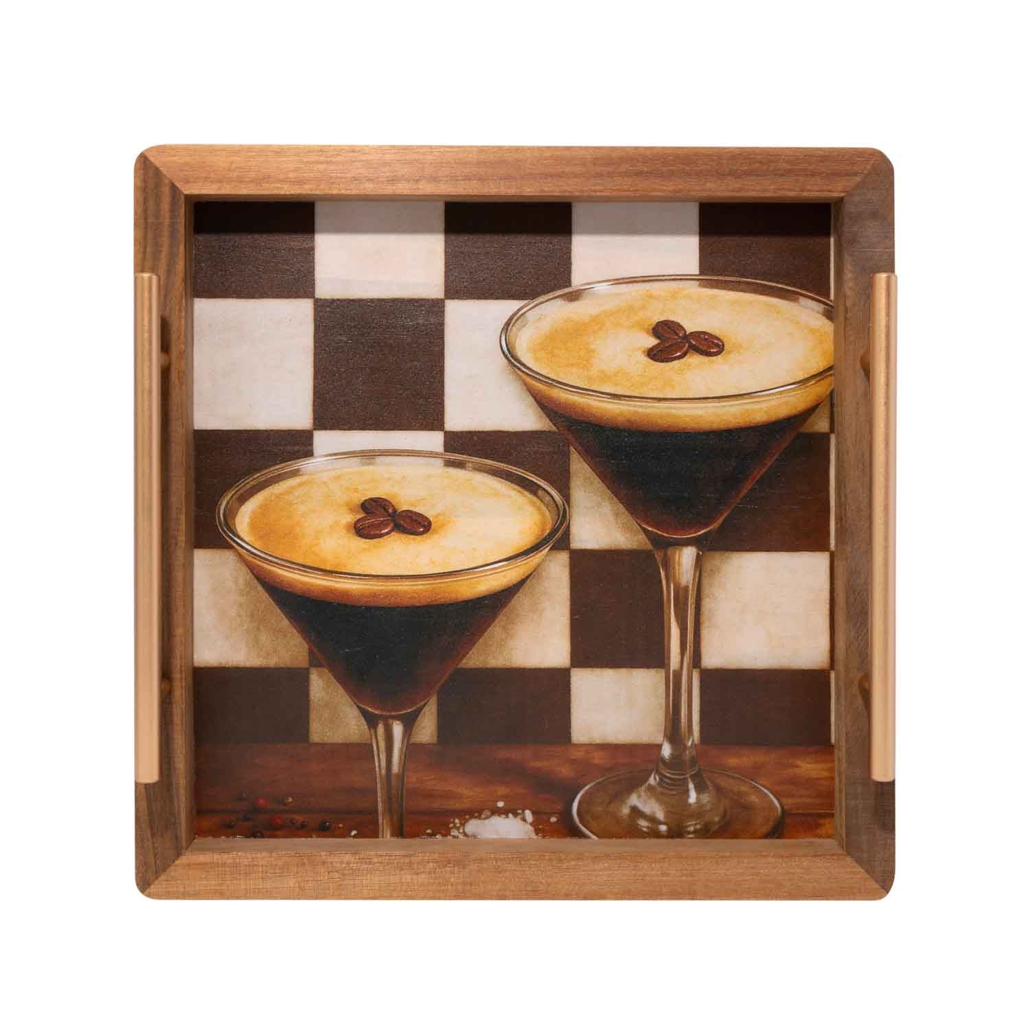 Walnut Carry Tray | Espresso