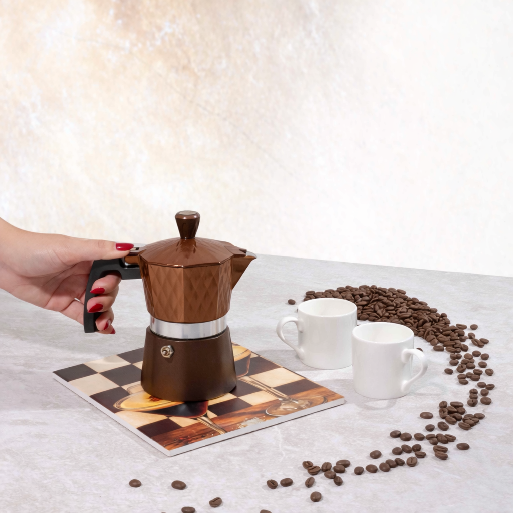 Ceramic Trivet | Espresso