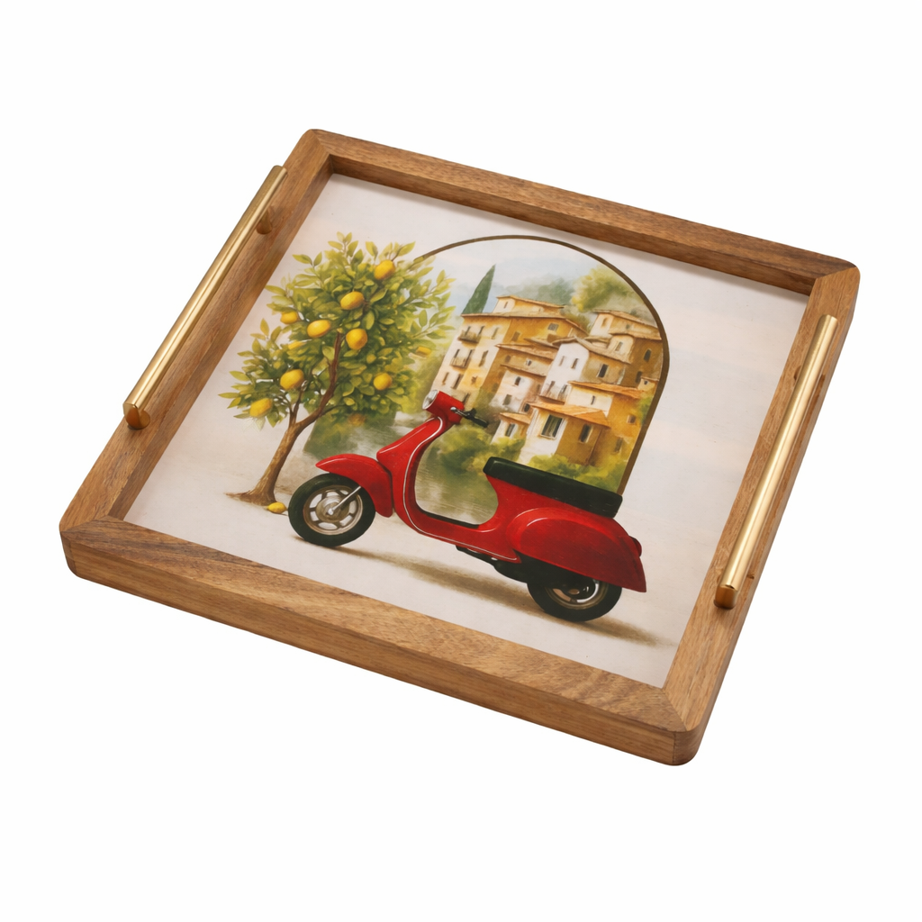 Walnut Carry Tray | Vespa