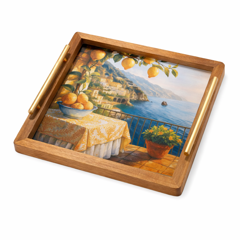 Walnut Carry Tray | Amalfi