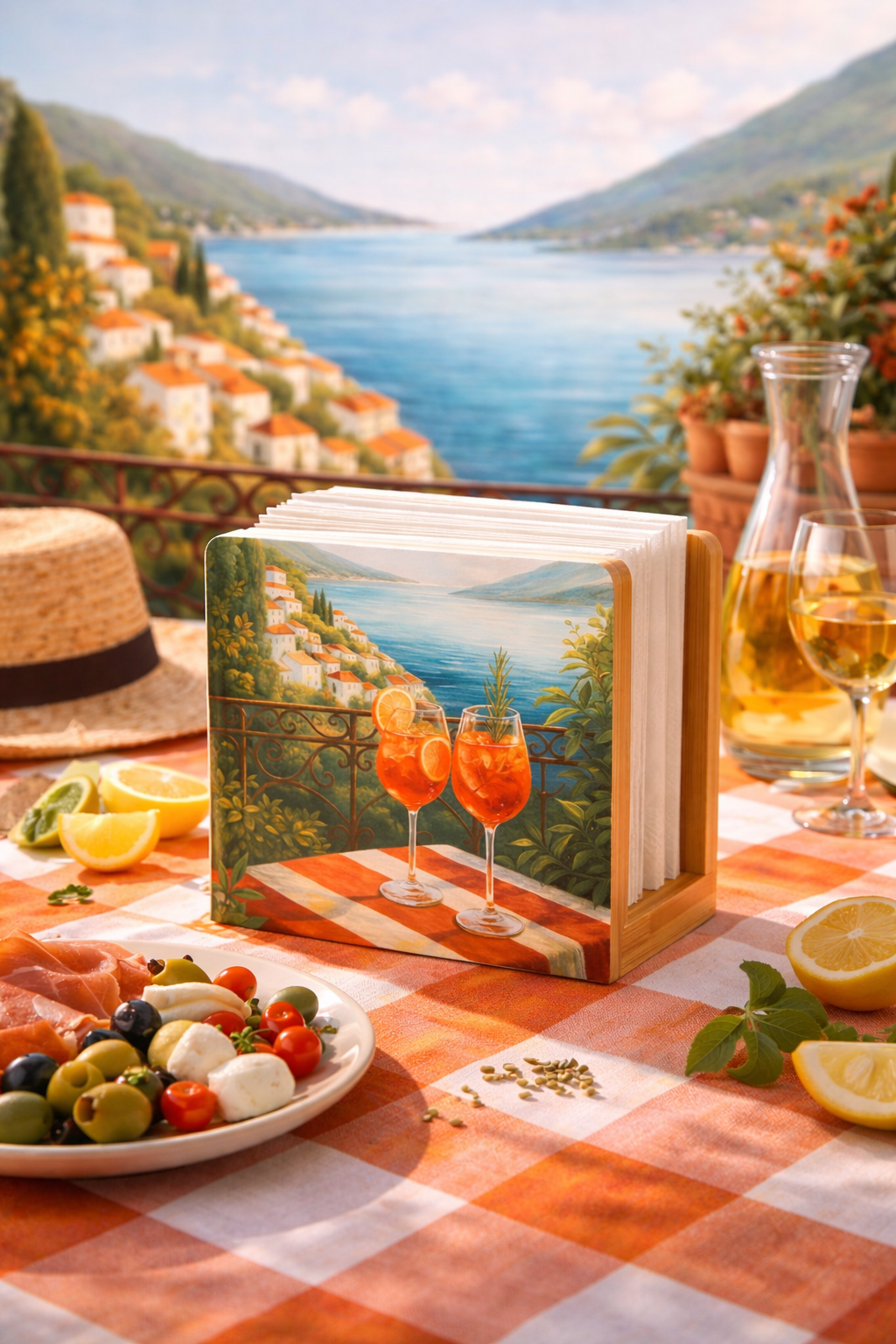 Napkin Holder | Mocktails