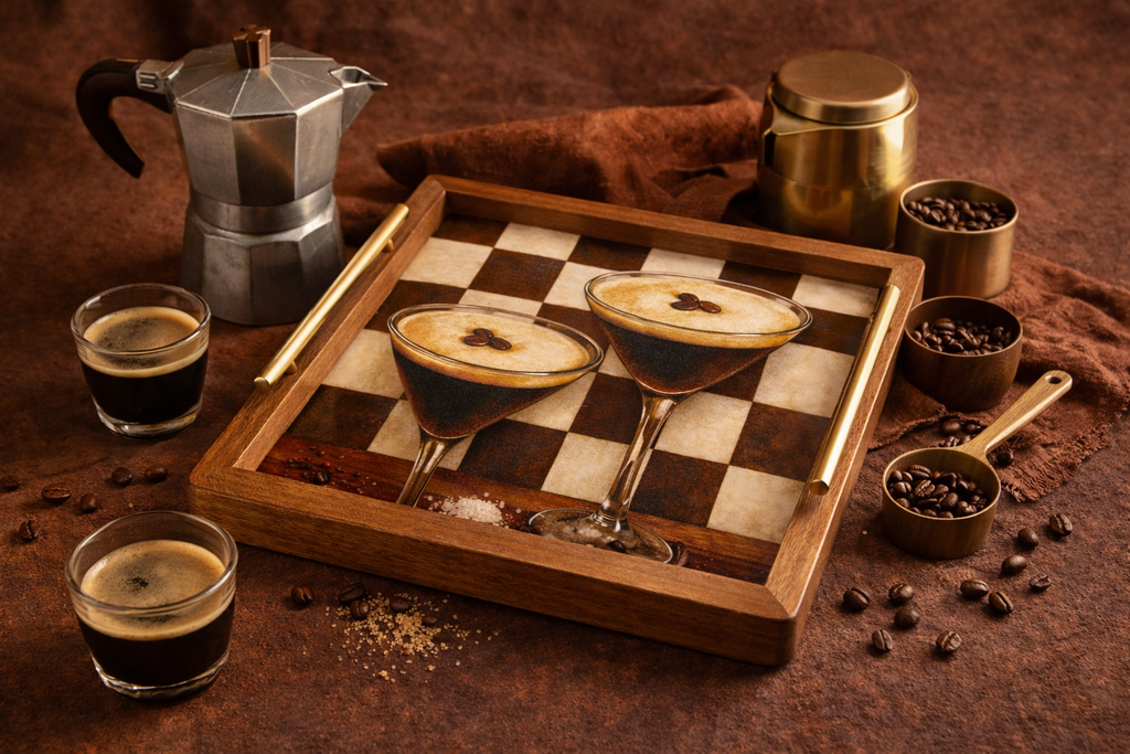 Walnut Carry Tray | Espresso